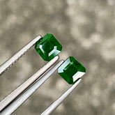 1.53 Carats Demantoid Garnet Pair